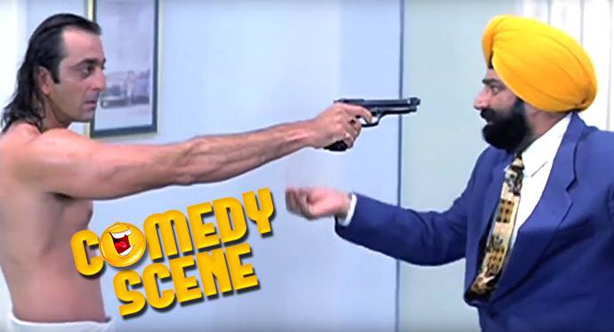 Best Funny Scene | Comedy Scene | Kartoos | Sanjay Dutt, Jackie Shroff | HD  Full Movie | Vidio
