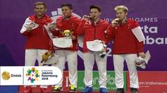Bangga! Medali Emas dan Medali Perak dari Badminton Ganda Putra di Asian Games 2018