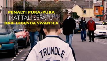 Legenda Swansea City, Lee Trundle, Lakukan Penalti dengan Pura-pura Ikat Tali Sepatu