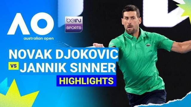 Novak Djokovic (SRB) vs Jannik Sinner (ITA) - Highlight | Australian Open 2026