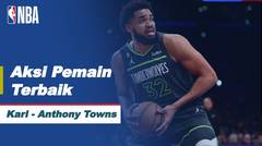 Nightly Notable | Pemain Terbaik 15 April 2023 - Karl - Anthony Towns | NBA Play-In Tournament 2022/23