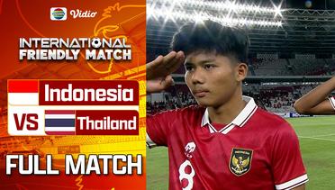 Indonesia vs Thailand | Full Match - International Friendly Match U-20
