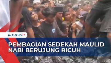 Tradisi Pembagian Sedekah Maulid Nabi di Banten Berujung Ricuh!