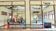 Sekolah Rusak Parah, Siswa SD di Bekasi Ini Belajar di Gudang Milik BPBD - Liputan6 Siang