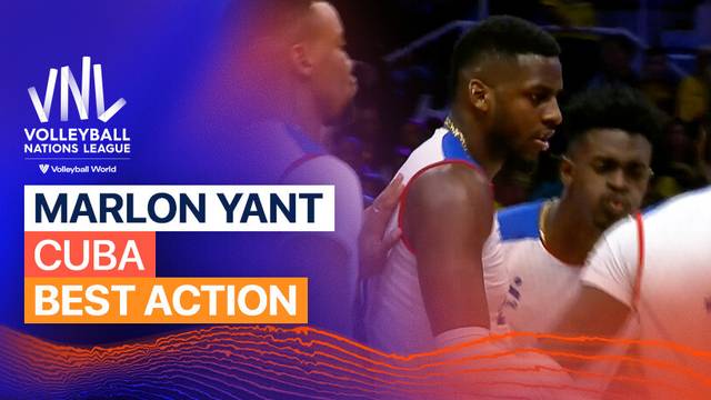 Best Action: Marlon Yant | Men's Volleyball Nations League 2025