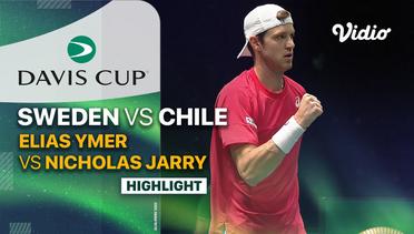 Highlights | Sweden (Elias Ymer) vs Chile (Nicolas Jarry) | Davis Cup 2023