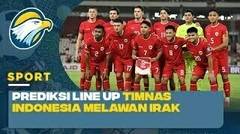 Prediksi Line Up Timnas Indonesia VS Irak, Calvin Verdonk Belum Bisa Main