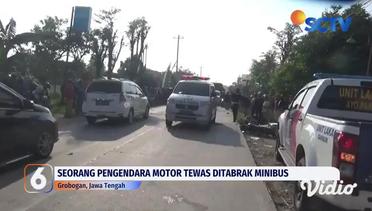 Kecelakaan Minibus Tewaskan 4 Pengendara Motor