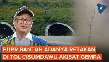 Usai Inspeksi, Kementerian PUPR Sebut Tak Ada Retakan di Terowongan Tol Cisumdawu