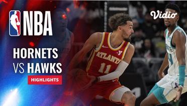 Charlotte Hornets vs Atlanta Hawks - Highlights | NBA Regular Season 2023/24