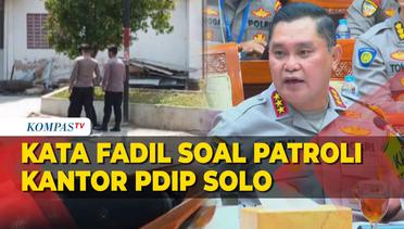 Momen Komjen Fadil Imran Jawab DPR, soal Polisi Patroli Datangi Kantor PDIP Solo