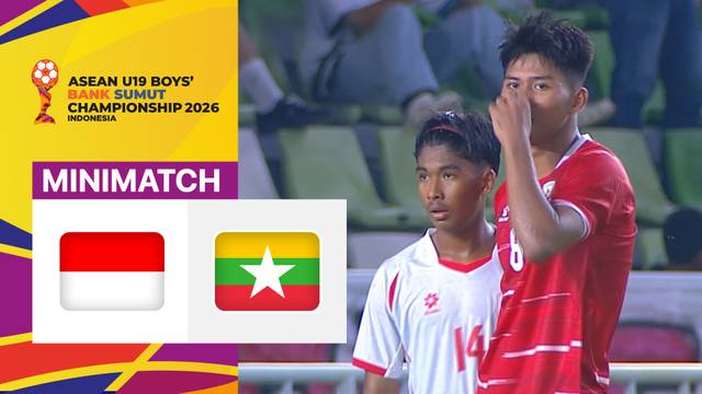 Indonesia vs Myanmar - Mini Match | ASEAN U19 Boys' Bank Sumut Championship 2026