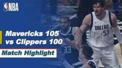 Match Highlight  | Dallas Mavericks 105 vs 100 LA Clippers | NBA Playoffs 2020/21