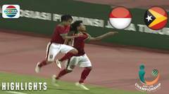 Goal Bagus Kahfi - Indonesia (3) vs (0) Timor Leste | AFF U-16 Championship 2018