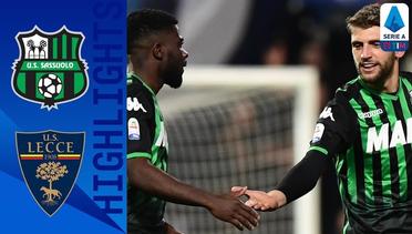 Match Highlight | Sassuolo 4 vs 2 Lecce | Serie A 2020