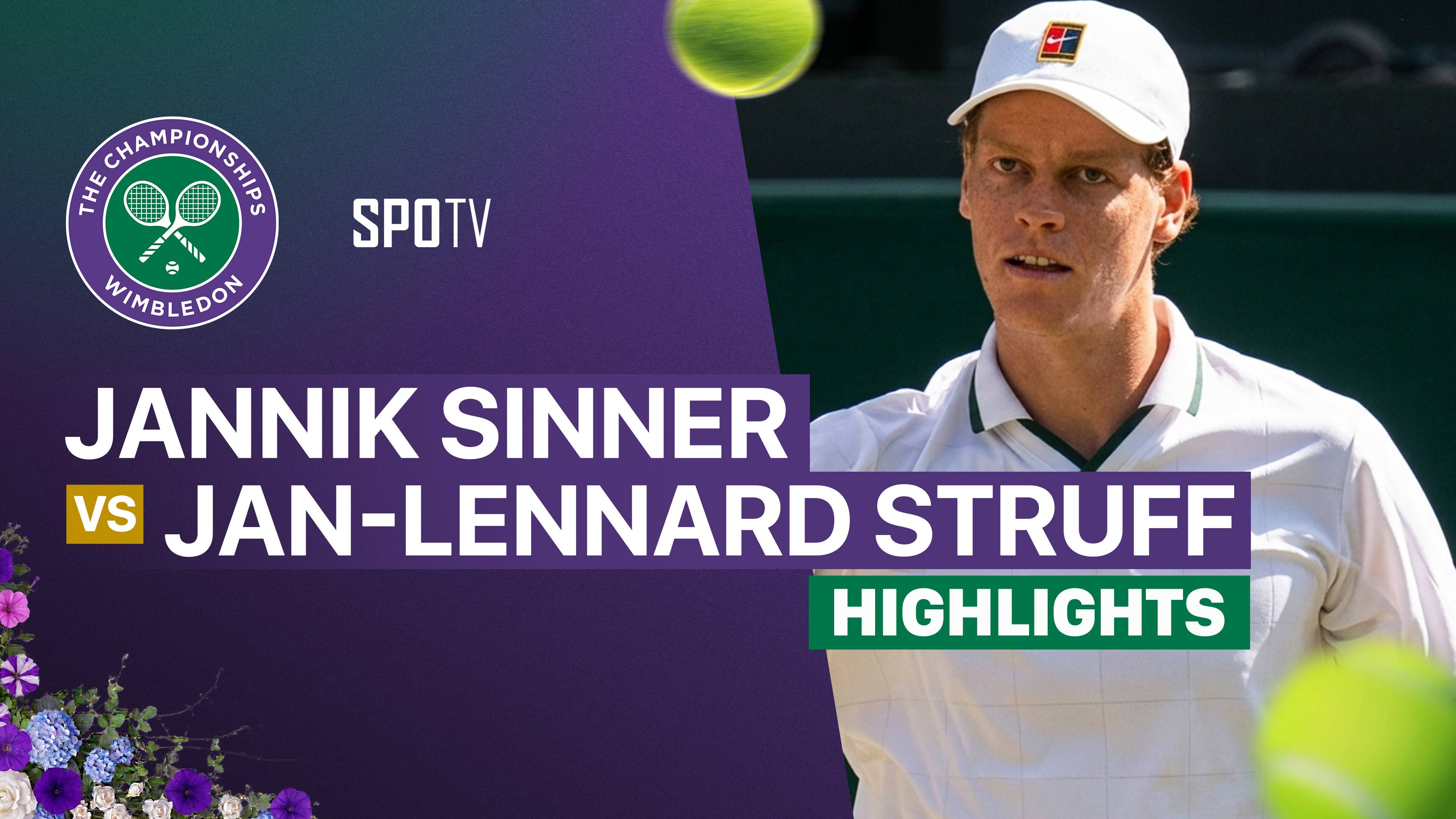 Jannik Sinner vs Jan-Lennard Struff - Gentlemen's Singles Quarterfinal | Wimbledon 2026