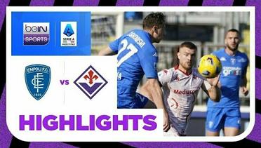 Empoli vs Fiorentina - Highlights | Serie A 2023/24