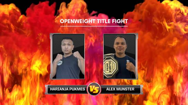 Prime Kumite Championship (PKC 2) || Openweight - Title Fight || Harianja Pukmes vs Alex Munster