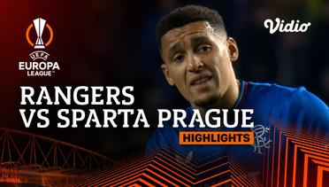 Rangers vs Sparta Prague - Highlights | UEFA Europa League 2023/24