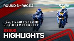 Round 6: SS600 | Race 2 | Highlights | Asia Road Racing Championship 2023