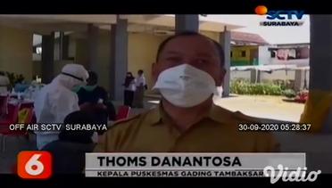 Pekerja Salon dan Tukang Potong Rambut di Surabaya Test Swab Massal