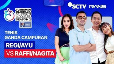 Raffi/Nagita vs Regi/Ayu Dewi | Tenis Ganda Campuran - Penyisihan