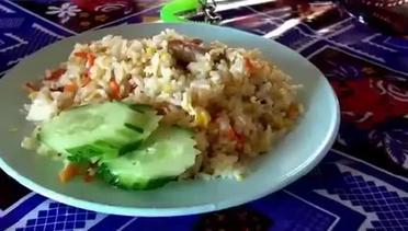 Horor! Udang Hidup dalam Salad Kamboja