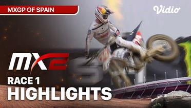 2024 MXGP of Spain: MX2 - Race 1 - Highlights | MXGP 2024