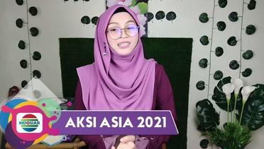 Jangan Remehkan Orang Lain!!! Ulya (Malaysia) "Rahasia Dibalik Selendang Al Azhar" | Aksi Asia 2021