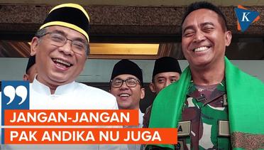 Candaan Gus Yahya ke Panglima TNI Jenderal Andika Perkasa