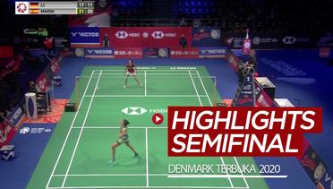 Highlights Semifinal Denmark Terbuka 2020, Carolina Marin dan Anders Antonsen ke Final