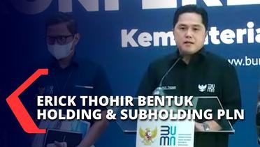 Menteri BUMN Erick Thohir Bentuk Holding & Subholding di Tubuh PT PLN, Untuk Apa?
