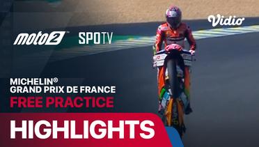 MotoGP 2024 Round 5 - Michelin Grand Prix de France Moto2: Free Practice - Highlights  | MotoGP 2024