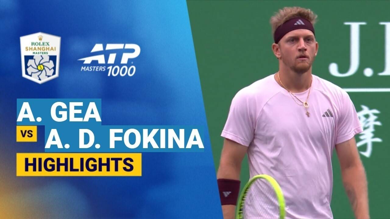 Arthur Gea vs Alejandro Davidovich Fokina - Quarterfinal | ATP 1000: Rolex Shanghai Masters 2026