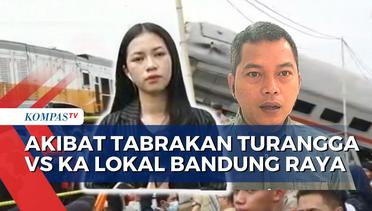 Tabrakan Tarungga VS Komuter Bandung Raya: Tim Gabungan Evakuasi Korban, Jadwal Kereta Dibatalkan