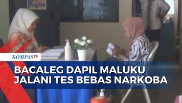 Syarat Daftar KPU, Bacaleg Dapil Maluku Jalani Tes Bebas Narkoba