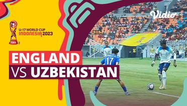 England vs Uzbekistan - Mini Match | FIFA U-17 World Cup Indonesia 2023