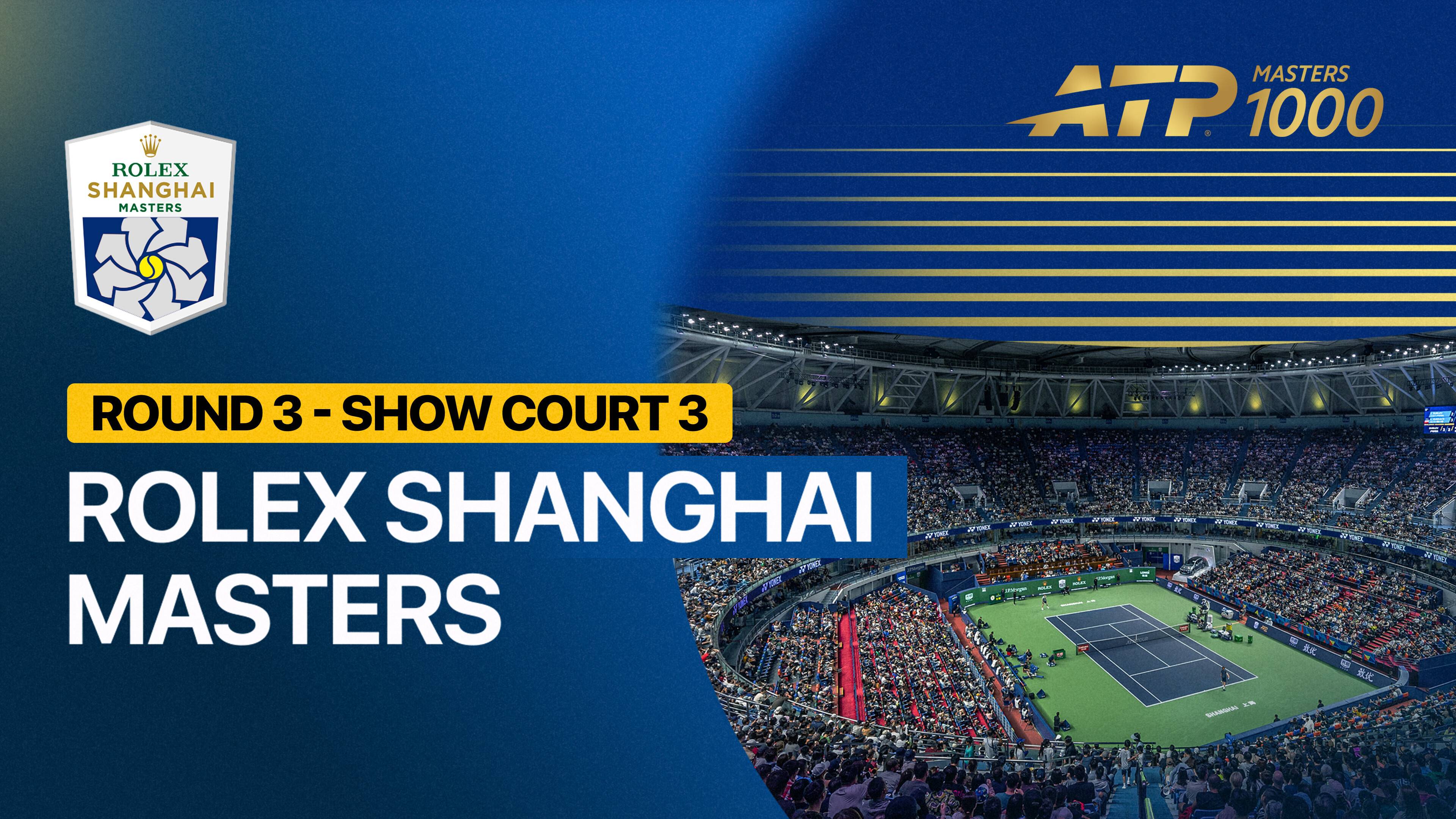 Luciano Darderi/Tomas Martin Etcheverry vs Julian Cash/Lloyd Glasspool - Round of 32 (Show Court 3) | ATP 1000: Rolex Shanghai Masters 2026