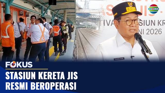Stasiun Kereta JIS Resmi Beroperasi | Fokus