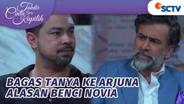 KEPO, Bagas Tanya Alasan Kebencian Arjuna Terhadap Novia | Takdir Cinta Yang Kupilih - Episode 505