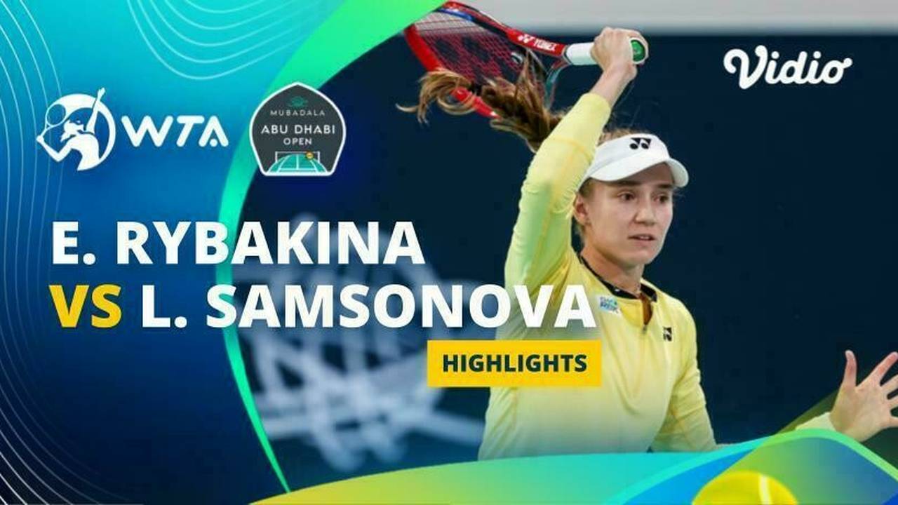 Semifinal: Elena Rybakina vs Liudmila Samsonova Highlights WTA