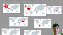 GILA !!!! Inilah 8 Negara Dengan Wilayah Terluas #HiroApriIto #YouMustKnow #Fokus