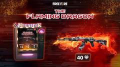 Dragon Flame Legendary Gun Skin - Garena Free Fire