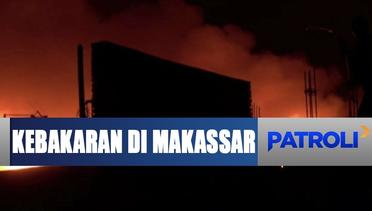 Belasan Rumah di Makassar Terbakar Akibat Arus Pendek Listrik - Patroli