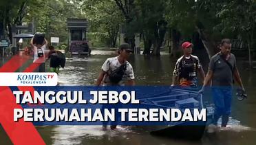 Tanggul Jebol, Kawasan Pantai Marina Terendam Banjir