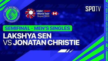 Men's Single: Lakshya Sen (IND) vs Jonatan Christie (INA) | Yonex All England 2024 - 16 Maret 2024