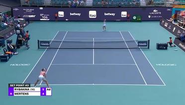 Elena Rybakina vs Elise Mertens - Highlights | WTA Miami Open 2023