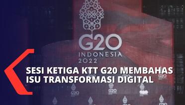 Sesi Ketiga KTT G20 di Nusa Dua Bali Bahas Isu Transformasi Digital!