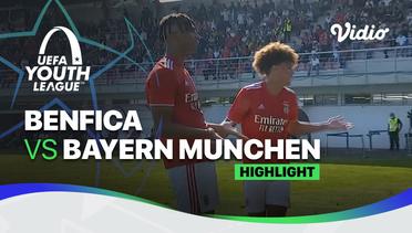 Highlight - Benfica vs Bayern Munchen | UEFA Youth League 2021/2022