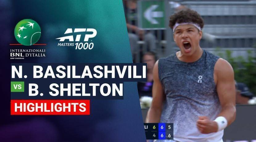 Nikoloz Basilashvili vs Ben Shelton - Round 2 (Supertennis Arena) | ATP 1000: Internazionali BNL d'Italia 2026